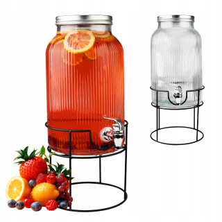 Nádoba na SuperBottle Jug Jar 6000ml + kohútik + rebrovaný stojan 6 l